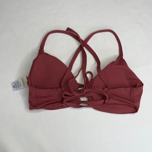 L*SPACE WOMENS SIZE DD - CUP CURRANT SENSUAL SOLIDS FLYNN TOP - Picture 7 of 8